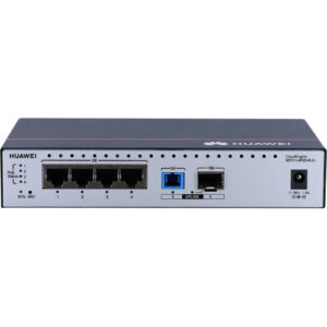 华为CloudEngine S5731-L4P2S-RUA远端模块交换机 (4个10/100/1000BASE-T以太网端口,PoE++,1个千兆SFP,1个内置TX1310/RX1490nm千兆光模块SC,交流适配器)