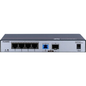 华为CloudEngine S5731-L4T2S-RUA 远端模块交换机(4个10/100/1000BASE-T以太网端口,1个千兆SFP,1个内置TX1310/RX1490nm千兆光模块SC,交流适配器)
