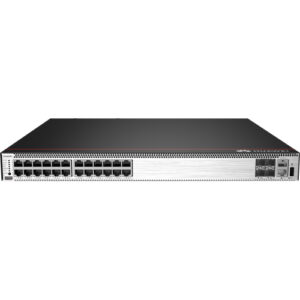 华为CloudEngine S5731-S24P4X交换机(24个10/100/1000BASE-T以太网端口,4个万兆SFP+,PoE+,不含电源)