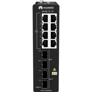 华为CloudEngine S5731I-L8P2S2XN华为工业交换机(8个10/100/1000BASE-T以太网端口,2个千兆SFP, 2个万兆SFP+,PoE+,DIN导轨安装,双路冗余48-57V DC供电,自然散热)