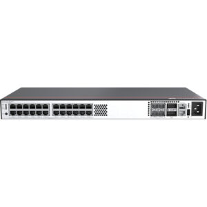 华为CloudEngine S5731-S24UN4X2Q多速率交换机(24个100M/1/2.5G以太网端口,4个10G SFP+,2个40G QSFP,交流供电,前维护)
