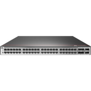 华为CloudEngine S5732-H48UM4Y2CZ-V2 多速率交换机2.5G组合配置(48个100M/1/2.5G以太网端口,可选RTU升级到5/10G,4个25G SFP28,2个100G QSFP28,单子卡槽位,PoE++,不含电源)