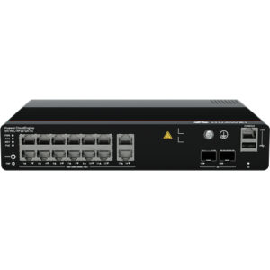 华为CloudEngine S5735-L14P2S-QA-V2交换机(14个10/100/1000BASE-T以太网端口,2个千兆SFP,PoE+,247W PoE,内置交流供电,无风扇)