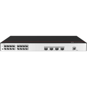华为CloudEngine S5735-L16T4S-A-V2交换机(16个10/100/1000BASE-T以太网端口,4个千兆SFP,交流供电)