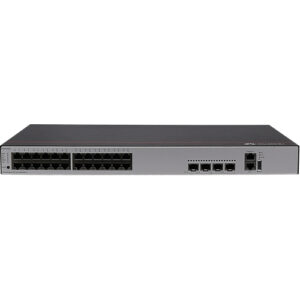华为CloudEngine S5735-L24P4S-A千兆交换机(24个10/100/1000BASE-T以太网端口,4个千兆SFP,PoE+,交流供电)