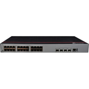 华为CloudEngine S5735-L24T4X-A1千兆交换机(24个10/100/1000BASE-T以太网端口,4个万兆SFP+,交流供电)
