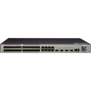 华为CloudEngine S5735-L32ST4X-D1千兆交换机(24个千兆SFP,8个10/100/1000BASE-T以太网端口,4个万兆SFP+,直流供电,前维护)
