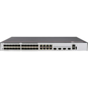 华为CloudEngine S5735-L32ST4X-D千兆交换机(24个千兆SFP,8个10/100/1000BASE-T以太网端口,4个万兆SFP+,直流供电)