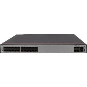 华为CloudEngine S5735-S24P4X交换机(24个10/100/1000BASE-T以太网端口,4个万兆SFP+,PoE+,不含电源)