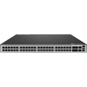 华为CloudEngine S5735-S48P4XEZ-V2交换机(48个10/100/1000BASE-T以太网端口(PoE+),4个万兆SFP+,2个12GE堆叠口,支持子卡槽位,不含电源)