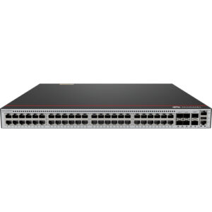 华为CloudEngine S5735-S48T4XE-XA-V2交换机(48个10/100/1000BASE-T以太网端口,4个万兆SFP+,2个12GE堆叠口,双内置交流供电)