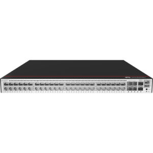 华为CloudEngine S5735-S48U4XE-V2三层交换机(48个10/100/1000BASE-T以太网端口,4个万兆SFP+,2个12GE堆叠口,PoE++,不含电源)