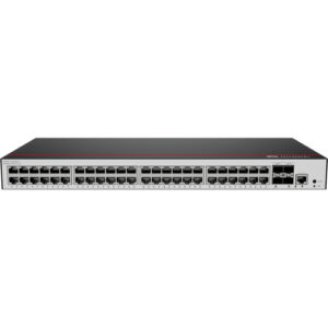 华为CloudEngine S5735R-L48T4S-A-V2交换机(48个10/100/1000BASE-T以太网端口,4个千兆SFP,内置交流供电)