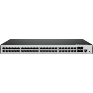 华为CloudEngine S5735R-L48T4X-A-V2交换机(48个10/100/1000BASE-T以太网端口,4个万兆SFP+,内置交流供电)
