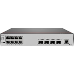华为CloudEngine S5735R-L8T4S-A-V2交换机(8个10/100/1000BASE-T以太网端口,4个千兆SFP,内置交流供电)