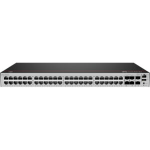 华为坤灵eKitEngine S5735S-L48T4XE-A3交换机(48个10/100/1000BASE-T以太网端口,4个万兆SFP+,2个10GE堆叠口,内置交流供电)