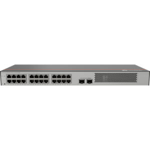 华为CloudEngine S5751-L24T2X-RUA远端模块交换机(24个10/100/1000BASE-T以太网端口,2个万兆SFP+,内置交流供电,无风扇)