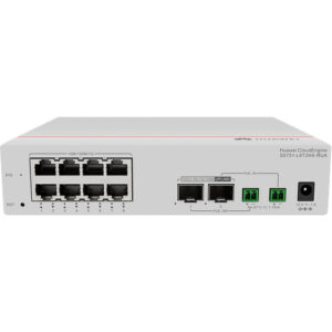 华为CloudEngine S5751-L8T2HX-RUA远端模块交换机(8个10/100/1000BASE-T以太网端口,2个光电混合万兆SFP+,光电混合受电,无风扇)