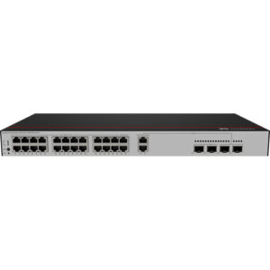 华为CloudEngine S5751R-L24P2PN2J2X-A交换机(24个10/100/1000BASE-T以太网端口(22个支持PoE+),2个10/100/1000/2.5GBASE-T以太网端口(PoE+)或2.5G SFP Combo,2个万兆SFP+,400W PoE,内置交流供电)