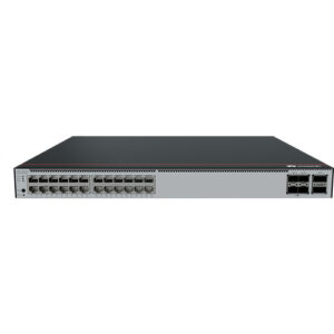 华为CloudEngine S5755-H24T4Y2CZ高品质千兆交换机(24个10/100/1000BASE-T以太网端口,4个25GE SFP28,2个100GE QSFP28,支持子卡槽位,不含电源)
