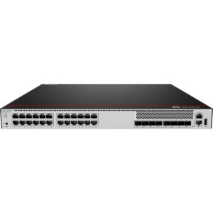 华为CloudEngine S5755-S24T8Y交换机(24个10/100/1000BASE-T以太网端口,8个25GE SFP28,不含电源)