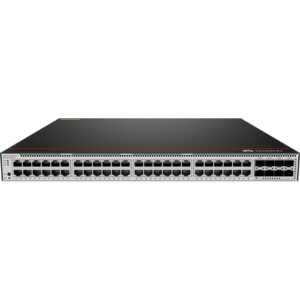 华为CloudEngine S5755-S48T8Y交换机(48个10/100/1000BASE-T以太网端口,8个25GE SFP28,不含电源)