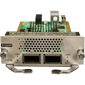 华为S7C02000交换机板卡，华为2端口100GE QSFP28接口板，适用于华为S5700系列交换机