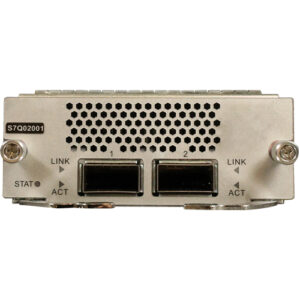华为S7Q02001交换机板卡，华为2端口40GE QSFP+接口板，适用于华为S5700系列交换机