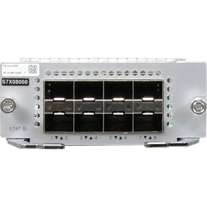 华为S7X08000交换机板卡，华为8端口10GE SFP+或2端口25GE SFP28接口板(仅1/2口支持25GE)，适用于华为S5700系列交换机